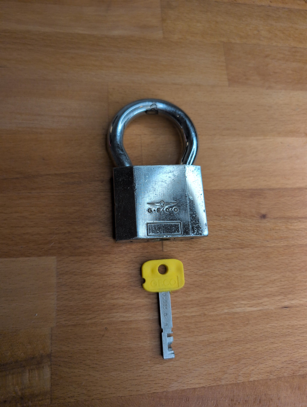 Geco (Baton/FMT) Deutsche Post - Vorhängeschloss (gebraucht)