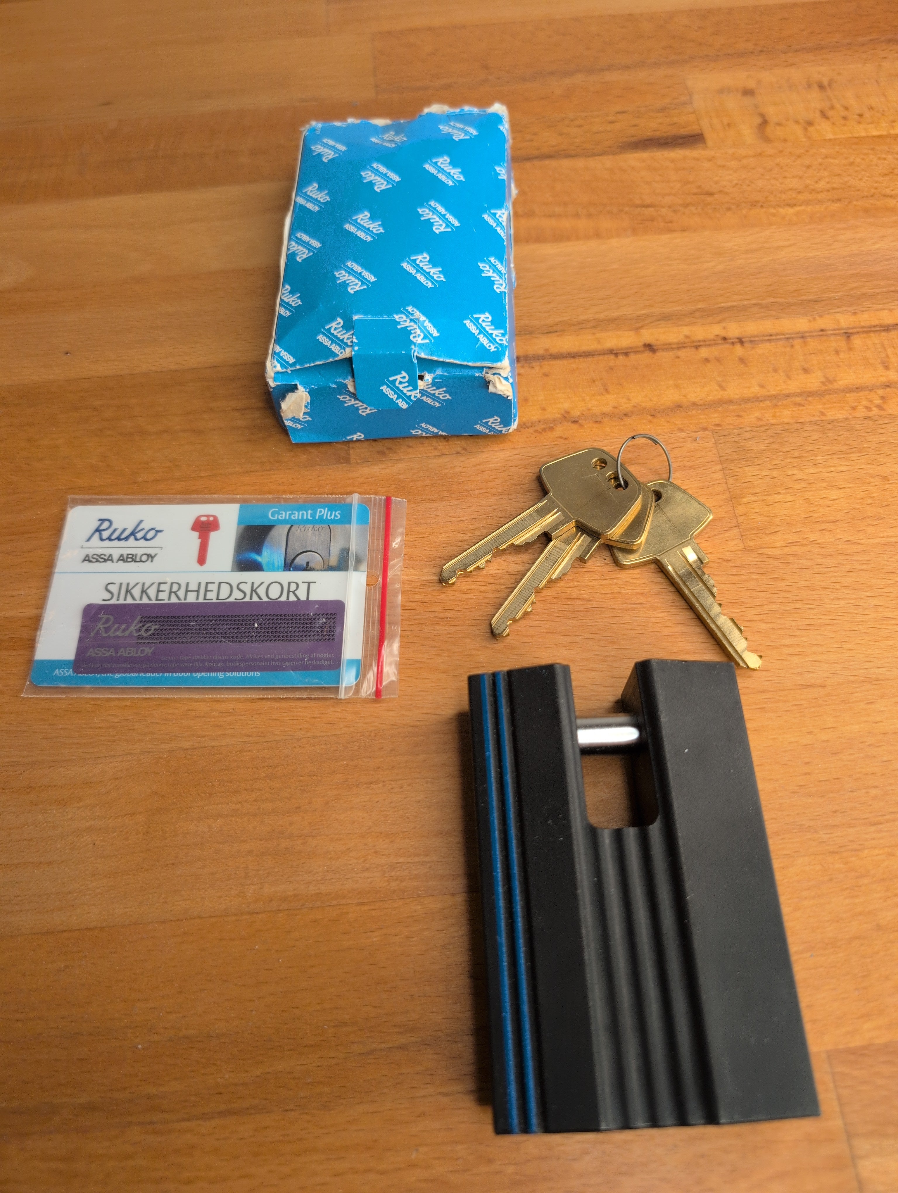 Assa Ruko 3 Garant+ / Garant Plus - Vorhängeschloss (gebraucht)