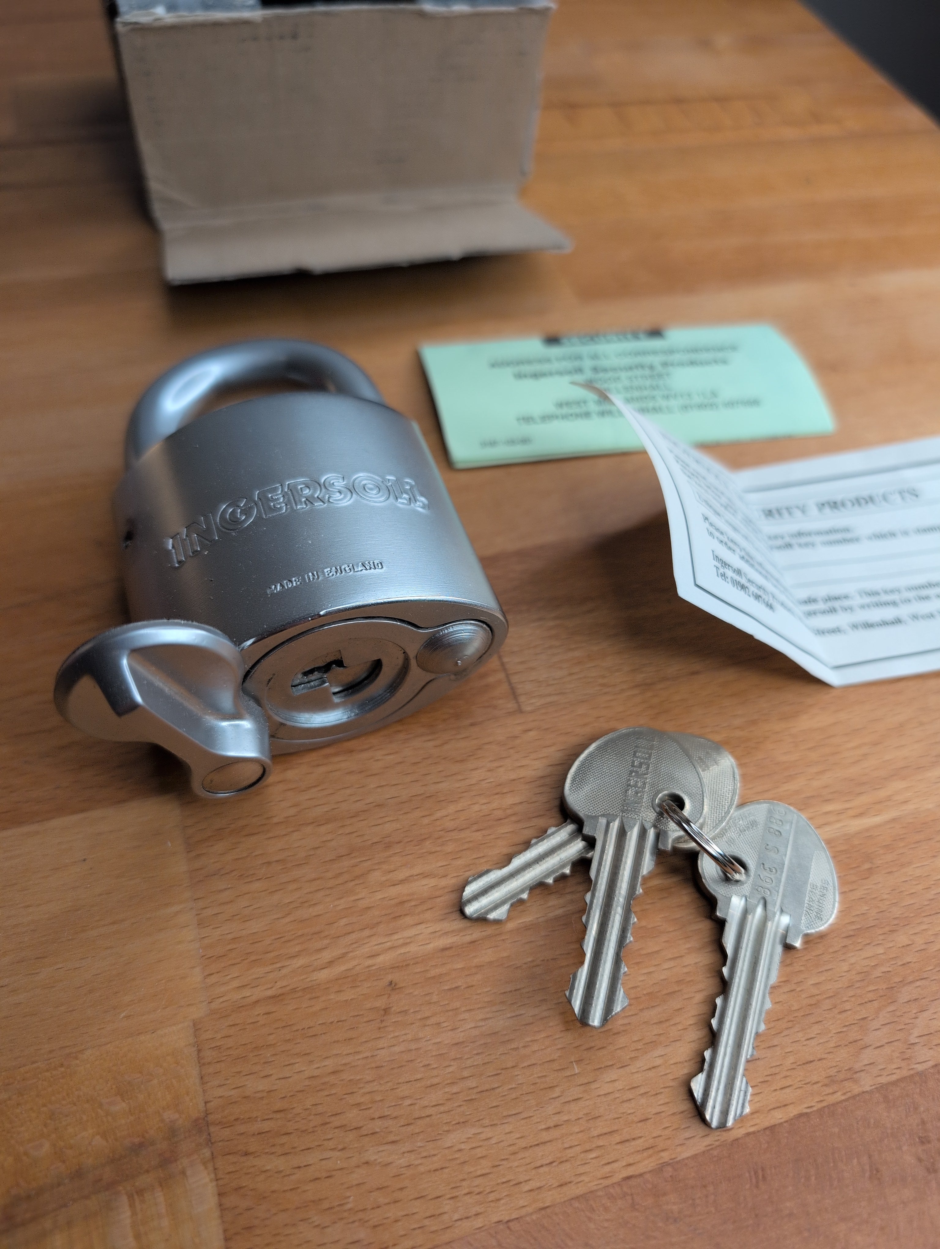 Ingersoll 700 - Vorhängeschloss (gebraucht)