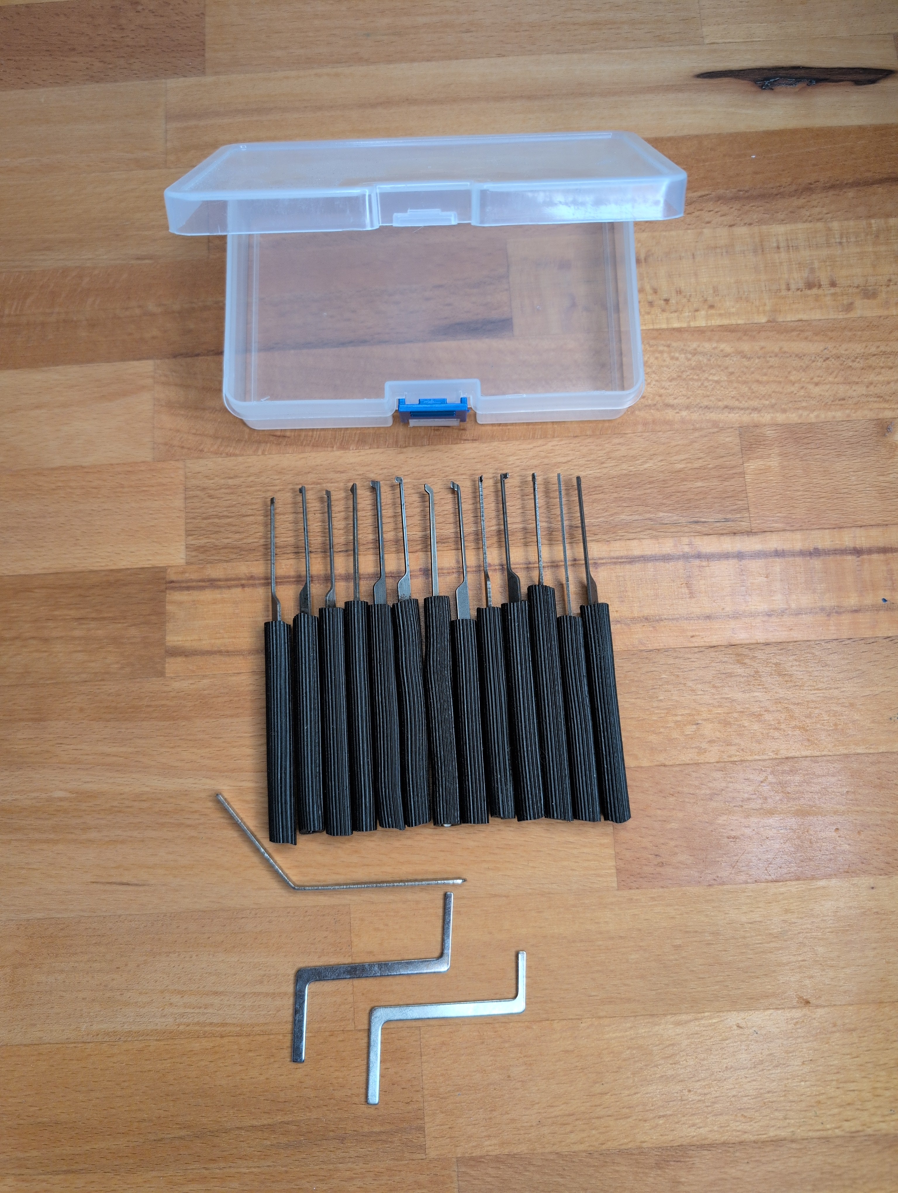 Bohrmulden Meister-Pickset Lockpicking (gebraucht)