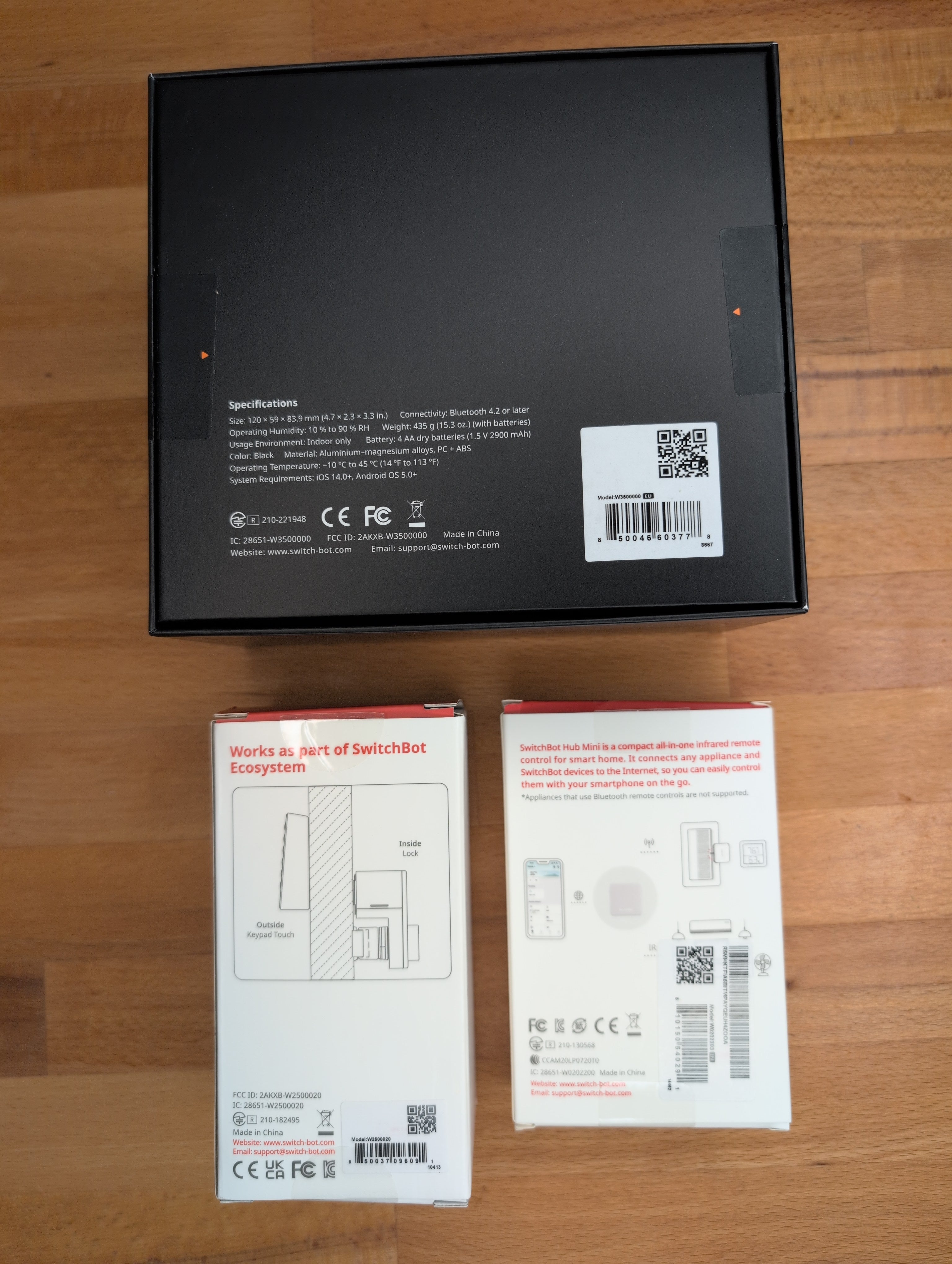 SwitchBot WLAN Smart Lock Pro mit Touchscreen-Tastatur, Türriegelschlösser, Smartes Türschloss, Elektronisches Türschloss, Türöffner per App, Fingerprint, Code, Alexa, Google, unterstützt Matter (gebraucht)