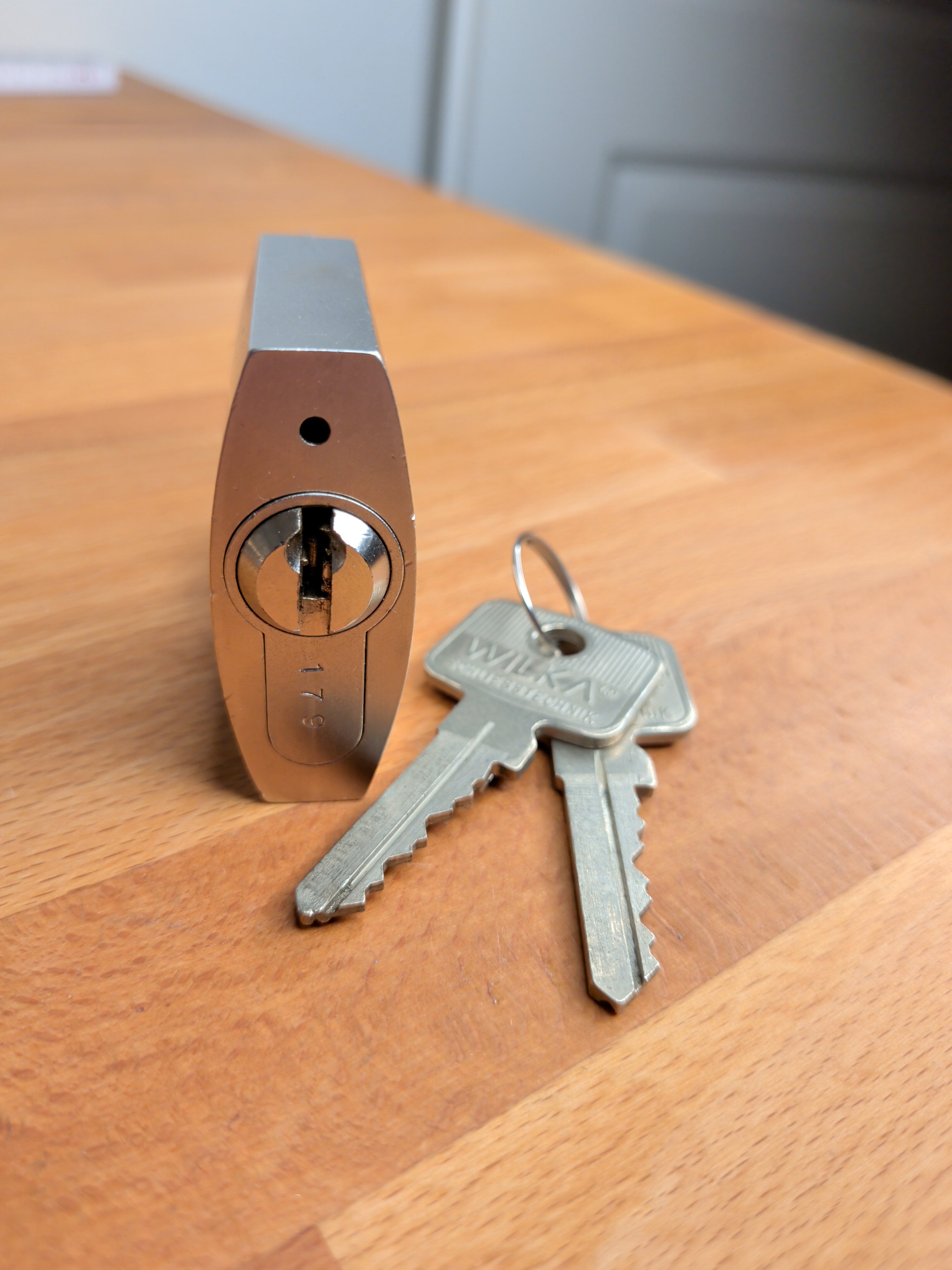 Video-Requisite Wilka Vorhängeschloss (gebraucht)