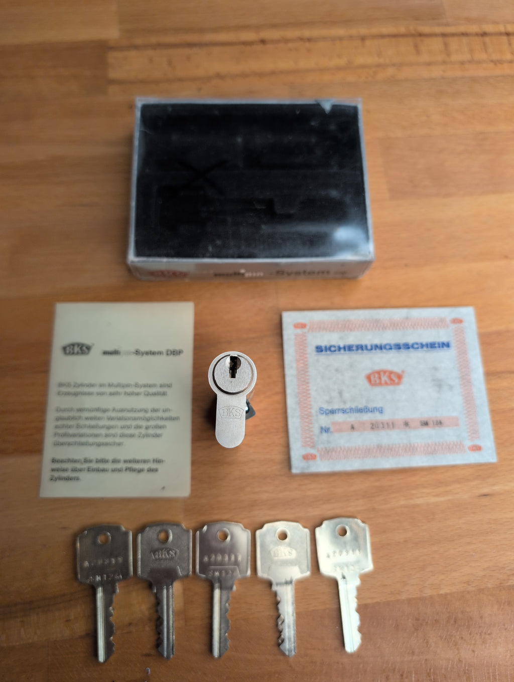 BKS MultiPin (System DBP) Europrofil-Doppelzylinder in 37mm/42mm