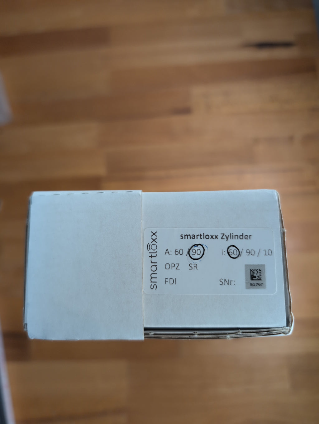 smartloxx Z1 digitaler Doppelknaufzylinder  / Smart Lock