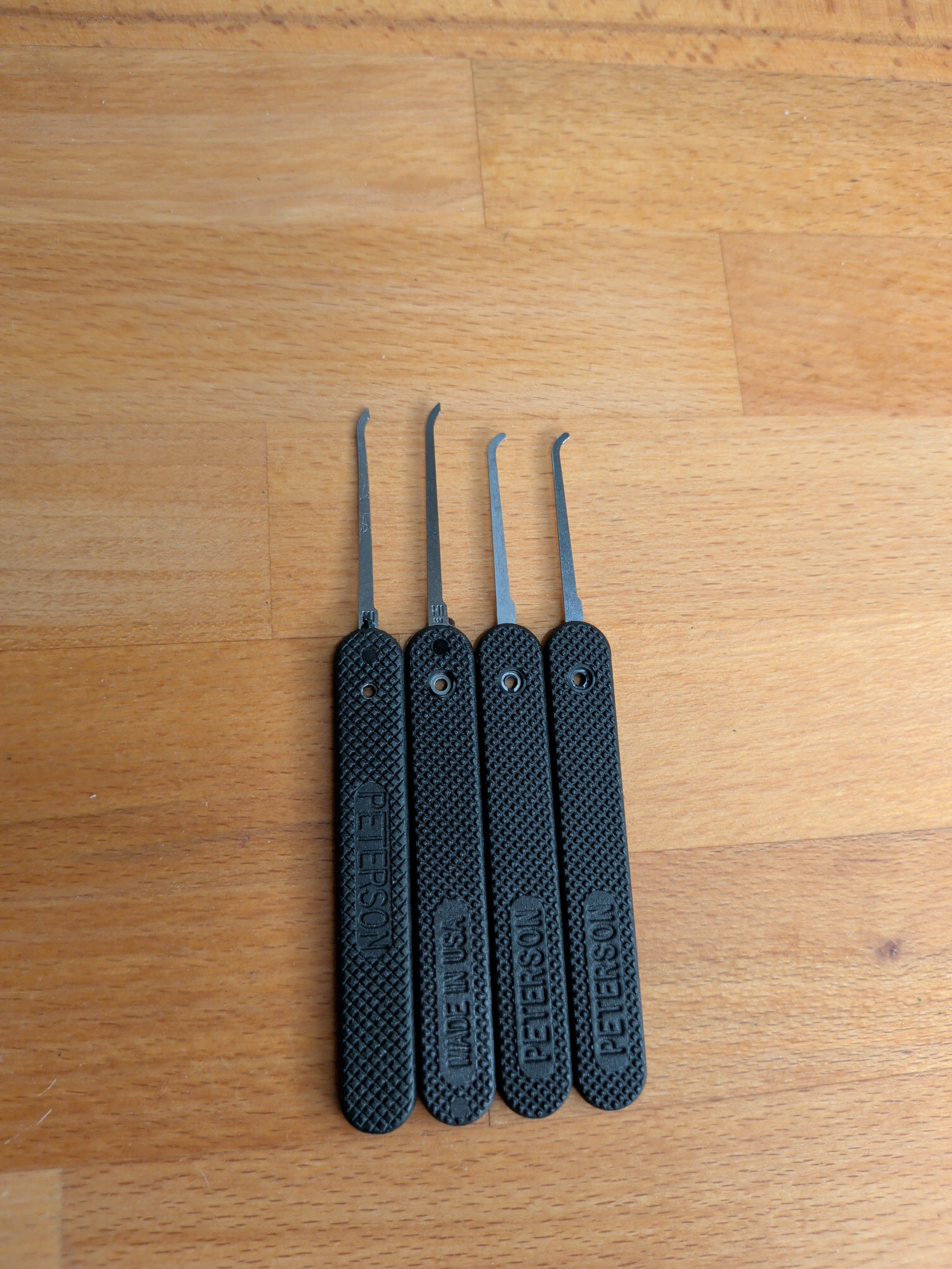 Peterson Picks 4er Set Profi - Made in USA (gebraucht)