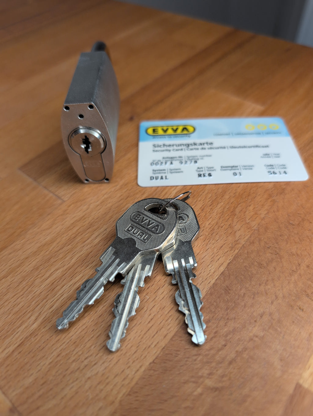 Evva Dual (DS) - Vorhängeschloss (gebraucht)