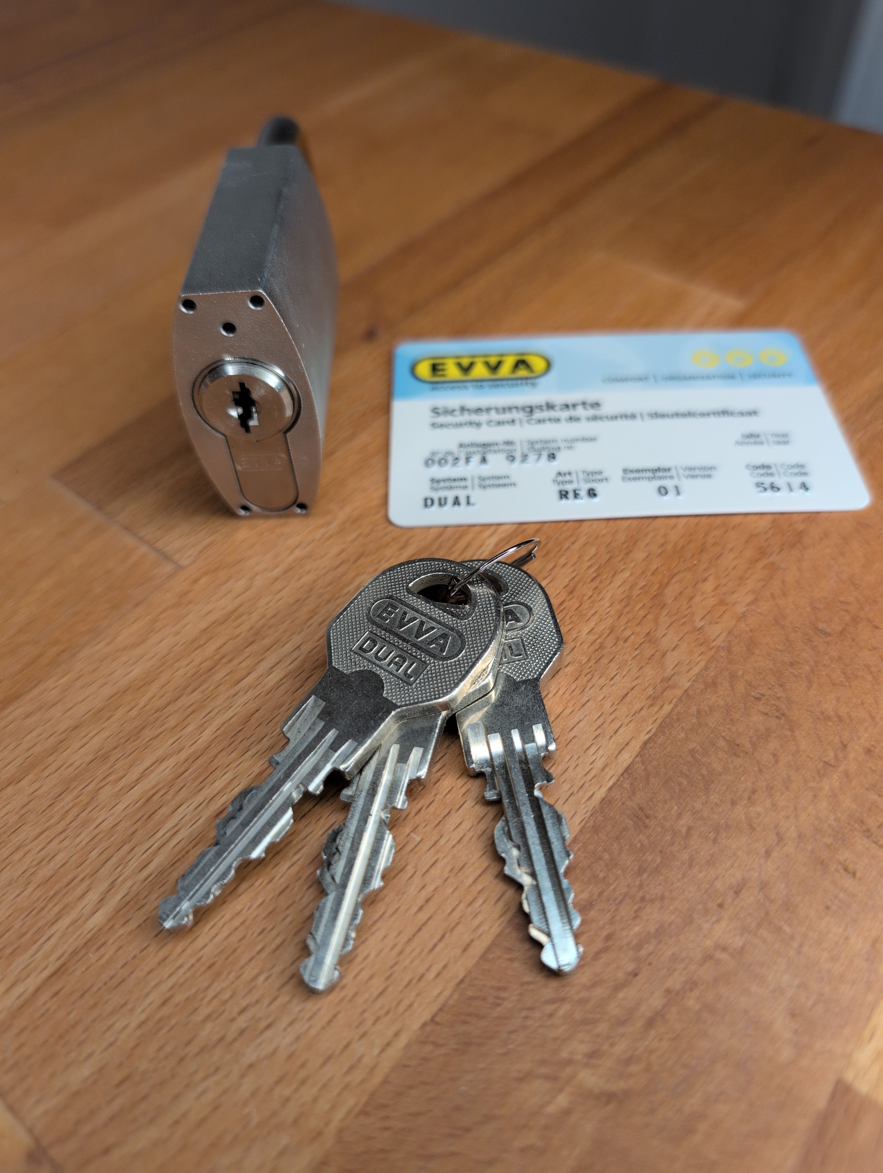 Evva Dual (DS) - Vorhängeschloss (gebraucht)