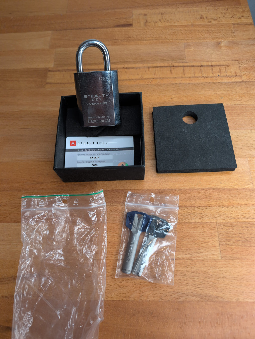 Urban Alps StealthKey stealth key gen 2- Vorhängeschloss (gebraucht)