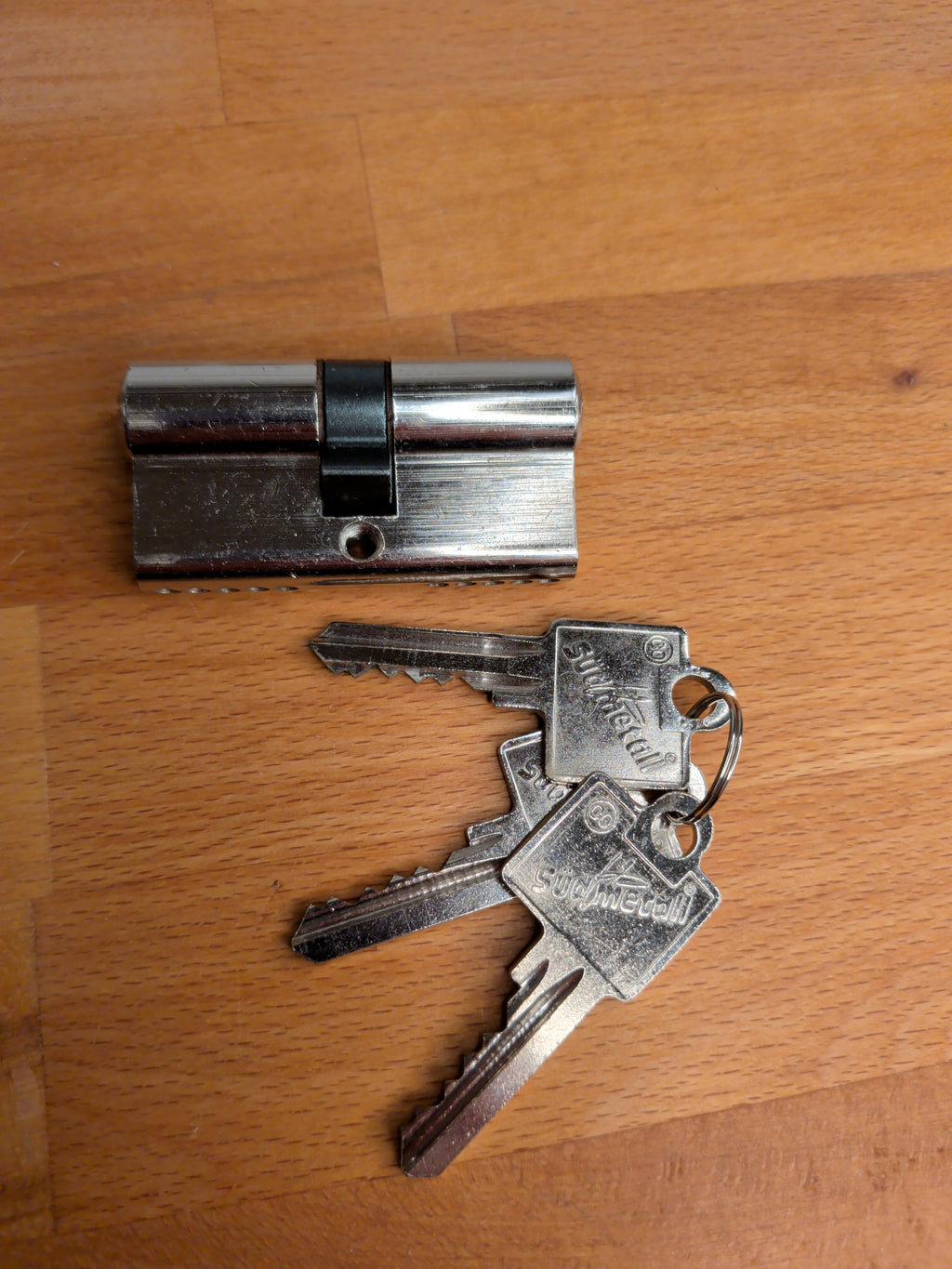 Video-Requisite Südmetall Trainingsschloss Europrofil-Doppelzylinder (gebraucht)