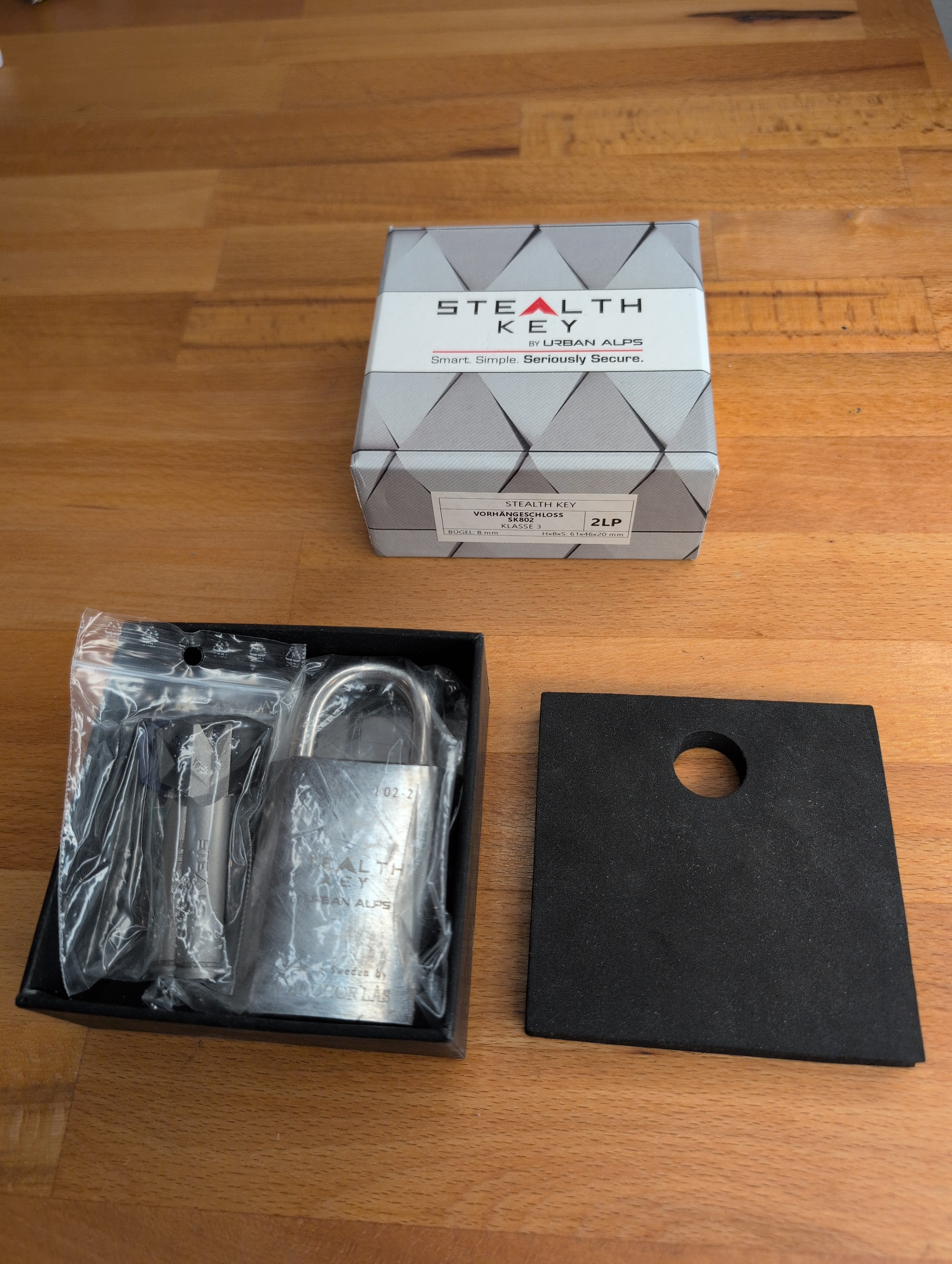 Urban Alps StealthKey stealth key gen 2- Vorhängeschloss (gebraucht)
