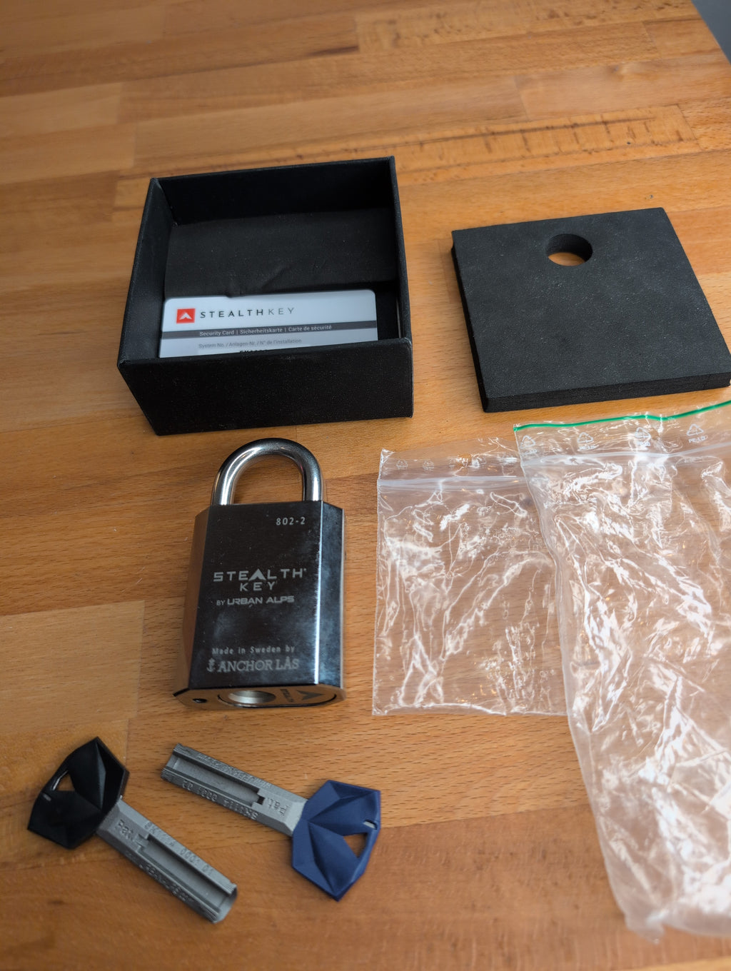 Urban Alps StealthKey stealth key gen 2- Vorhängeschloss (gebraucht)