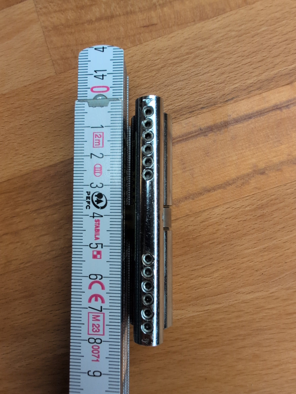 Medeco Biaxial - Europrofil-Doppelzylinder in 40mm/40mm (gebraucht)